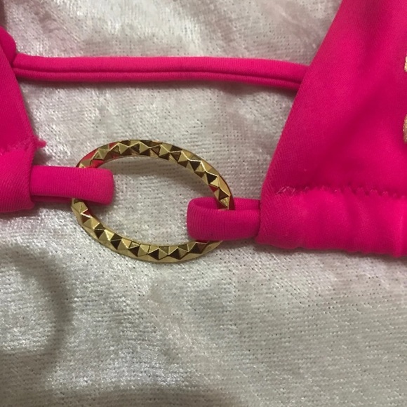 🆕Victoria Secret pineapple bikini top small - Picture 2 of 4